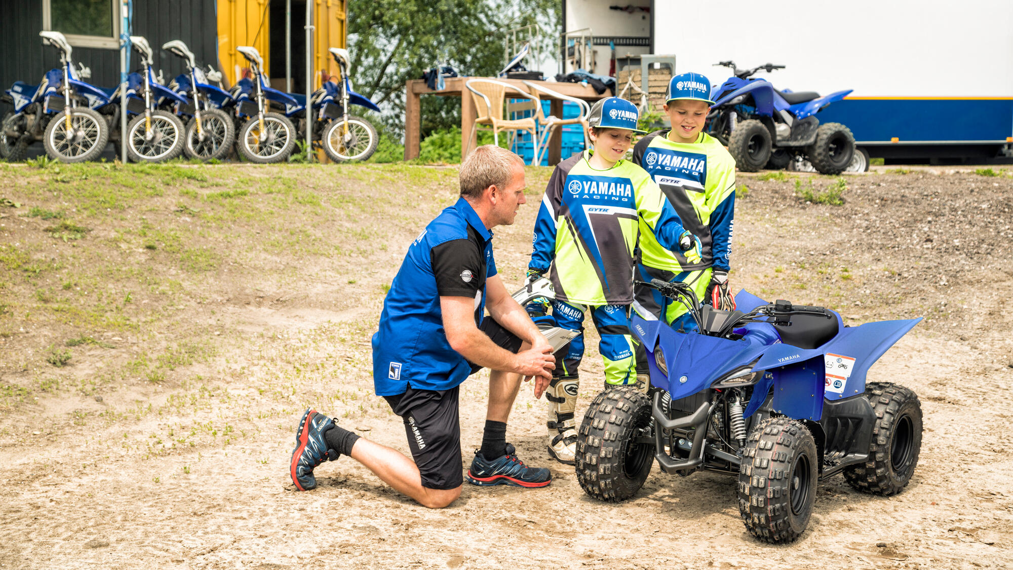 Mini Pequena Miniatura ATV Gasolina Off-Road, Motocicleta 2 Tempos