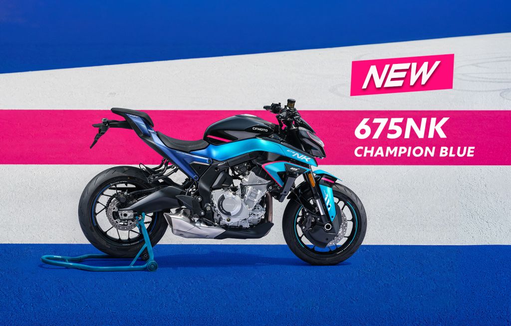 CFMOTO 675NK Champion Blue